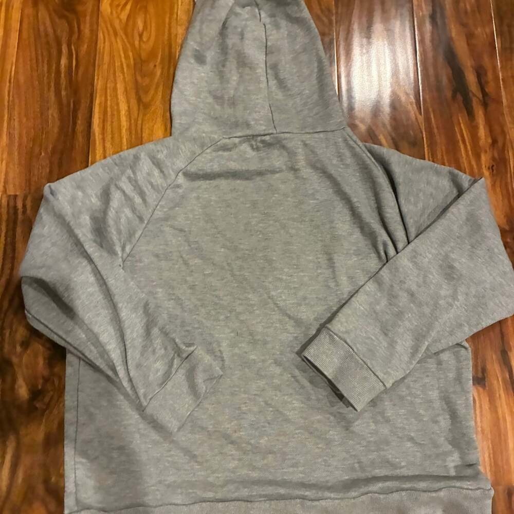 Ellison‎ London Graphic Hoodie Gray Pullover Sweatshirt Medium Mens Womens - Picture 3 of 3
